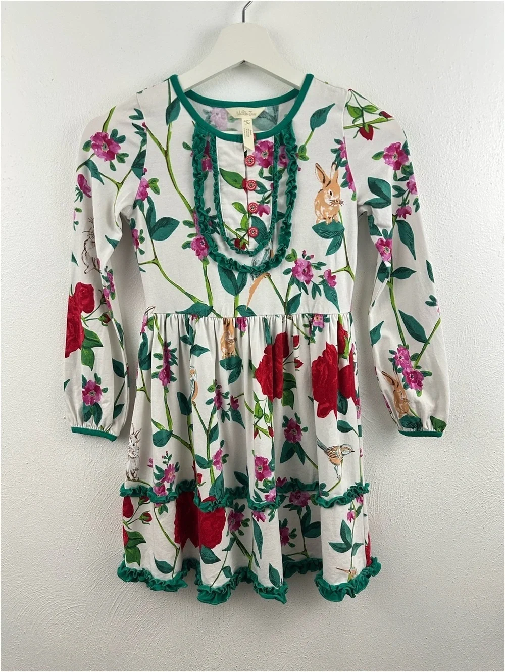 Matilda Jane Make Believe Woodland Wonders Dress Size 8